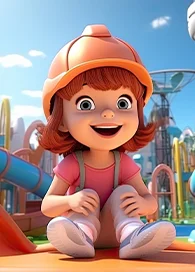 Playground-themed kids game by game development company